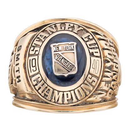 1940 New York Rangers Stanley Cup Ring Gold & Silver Pawn Shop