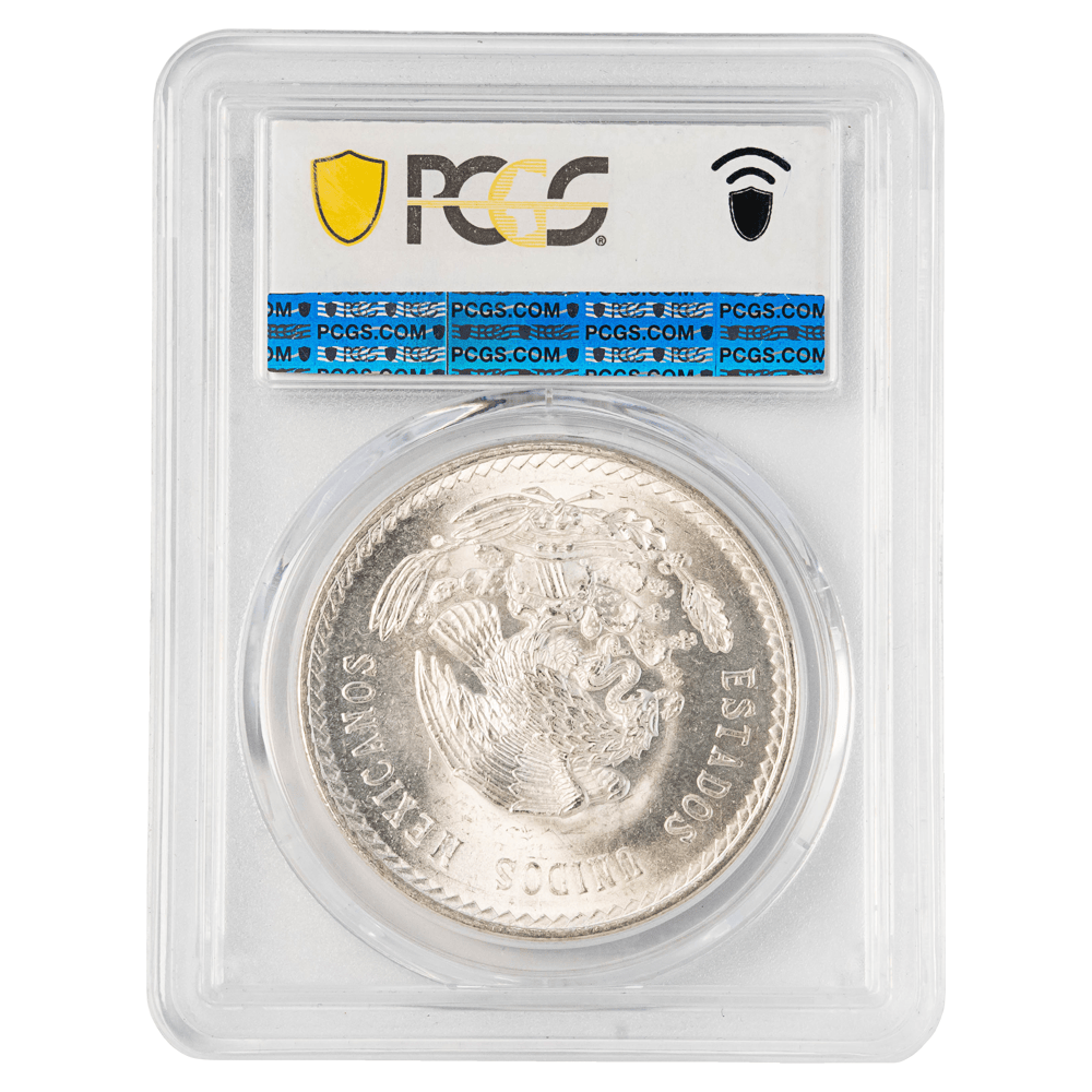 1948-Mo Mexico 5 Pesos Cuauhtémoc Silver Coin PCGS MS66
Gold & Silver Pawn Shop