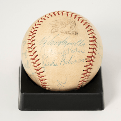 1954 Jackie Robinson, Roy Campanella + Multi-Signed Baseball G S Pawn