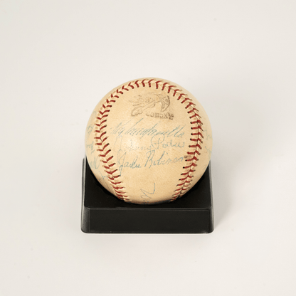 1954 Jackie Robinson, Roy Campanella + Multi-Signed Baseball G S Pawn