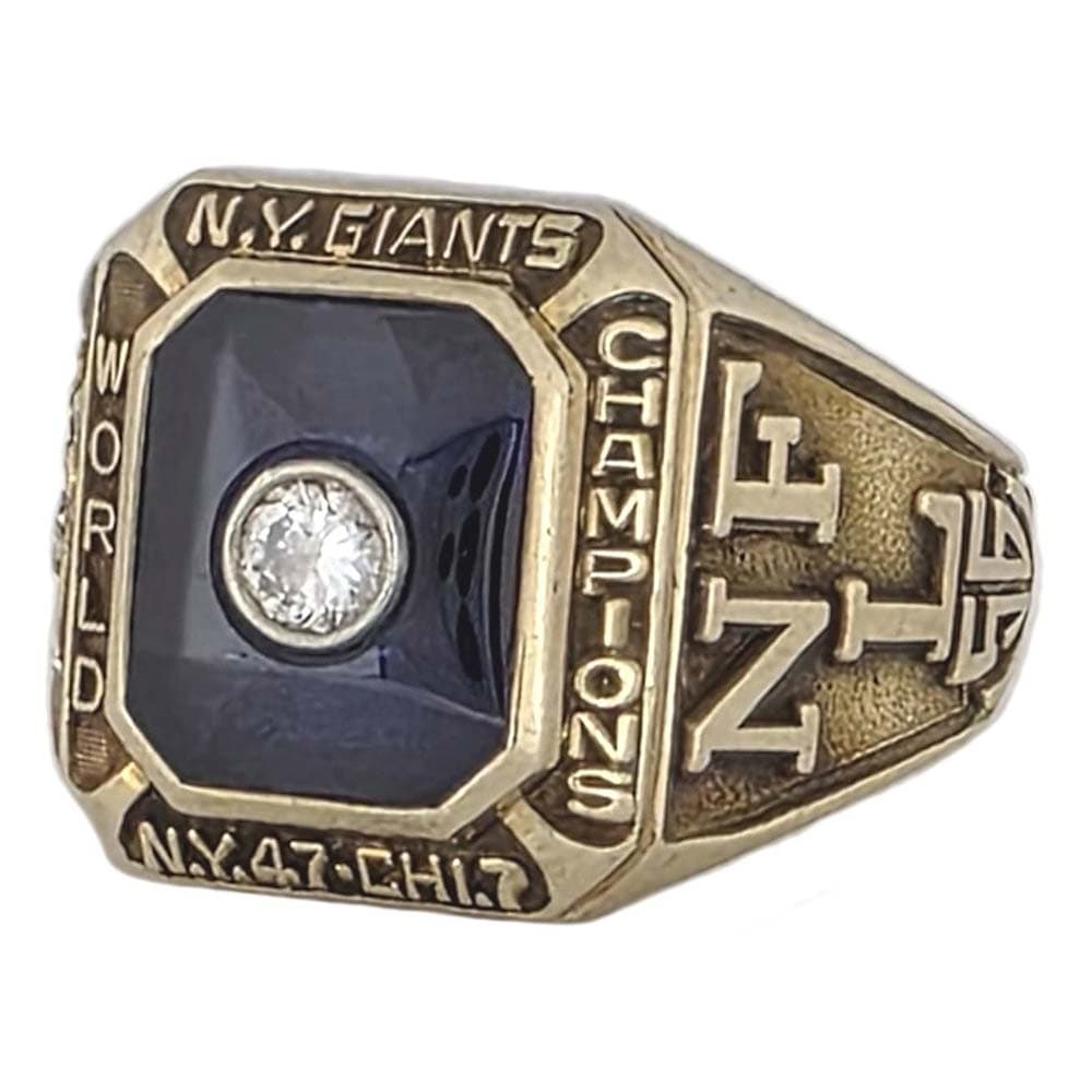 1956 New York Giants NFL Championship Ring Gold & Silver Pawn Shop