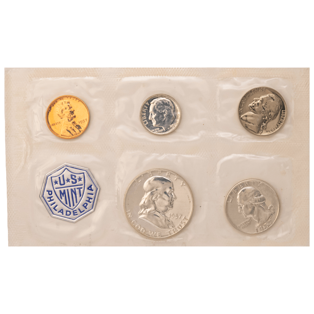 1955–1964 U.S. Mint Proof 5-Coin Sets Gold & Silver Pawn Shop 1957