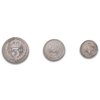 1959 Great Britain Queen Elizabeth II Royal Maundy 4-Coin Sterling Silver Set
Gold & Silver Pawn Shop