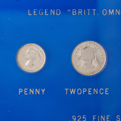 1959 Great Britain Queen Elizabeth II Royal Maundy 4-Coin Sterling Silver Set
Gold & Silver Pawn Shop
