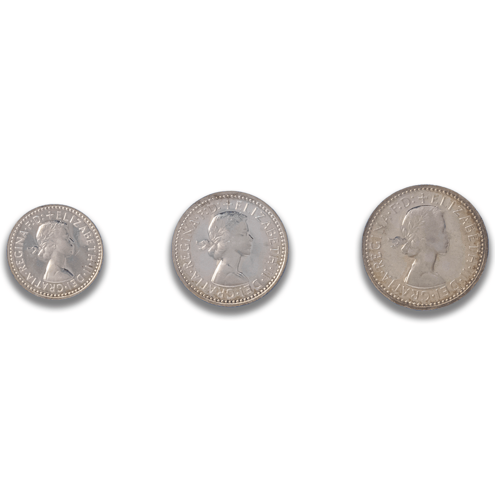 1959 Great Britain Queen Elizabeth II Royal Maundy 4-Coin Sterling Silver Set
Gold & Silver Pawn Shop