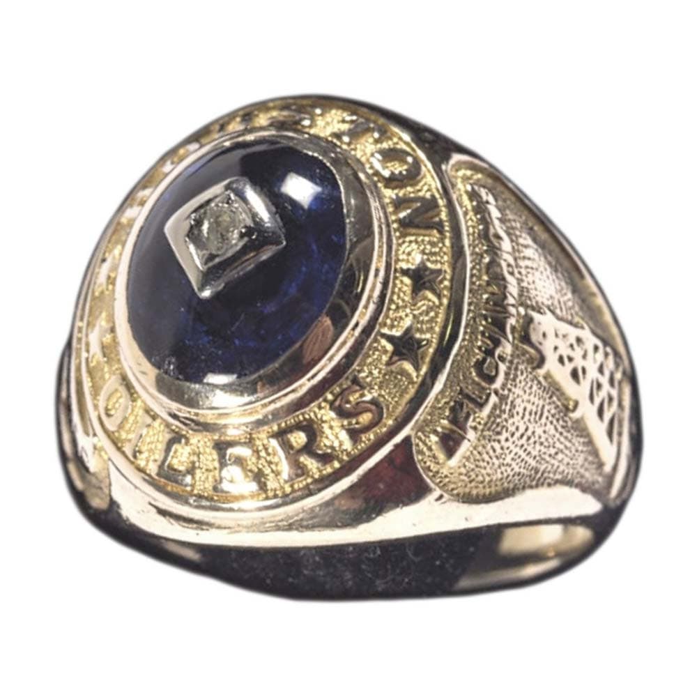 1961 Houston Oilers AFL Championship Ring Gold & Silver Pawn Shop