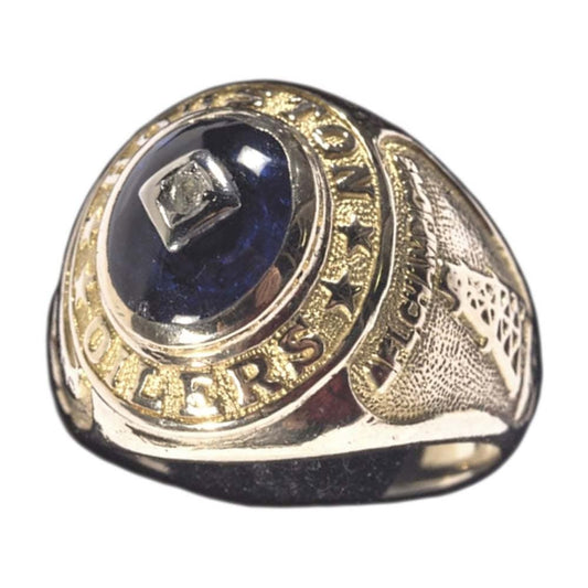 1961 Houston Oilers AFL Championship Ring Gold & Silver Pawn Shop