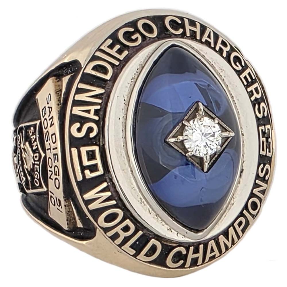1963 San Diego Chargers AFL Championship Ring Gold & Silver Pawn Shop