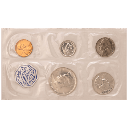1955–1964 U.S. Mint Proof 5-Coin Sets Gold & Silver Pawn Shop 1964 w/ Envelope