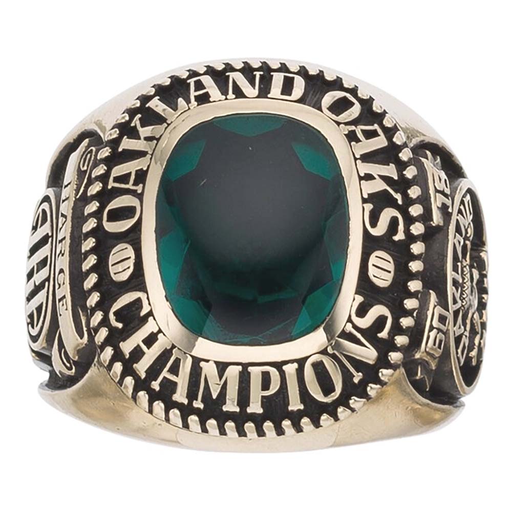 1969 Oakland Oaks ABA Championship Ring Gold & Silver Pawn Shop