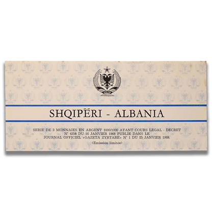 1970 Albania 3-Coin .999 Fine Silver Set
Gold & Silver Pawn Shop