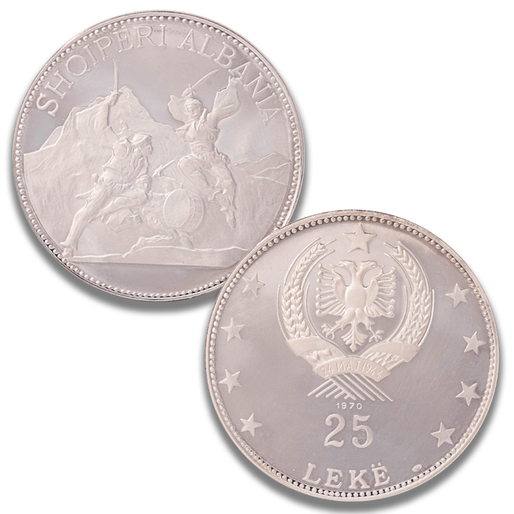 1970 Albania 3-Coin .999 Fine Silver Set
Gold & Silver Pawn Shop