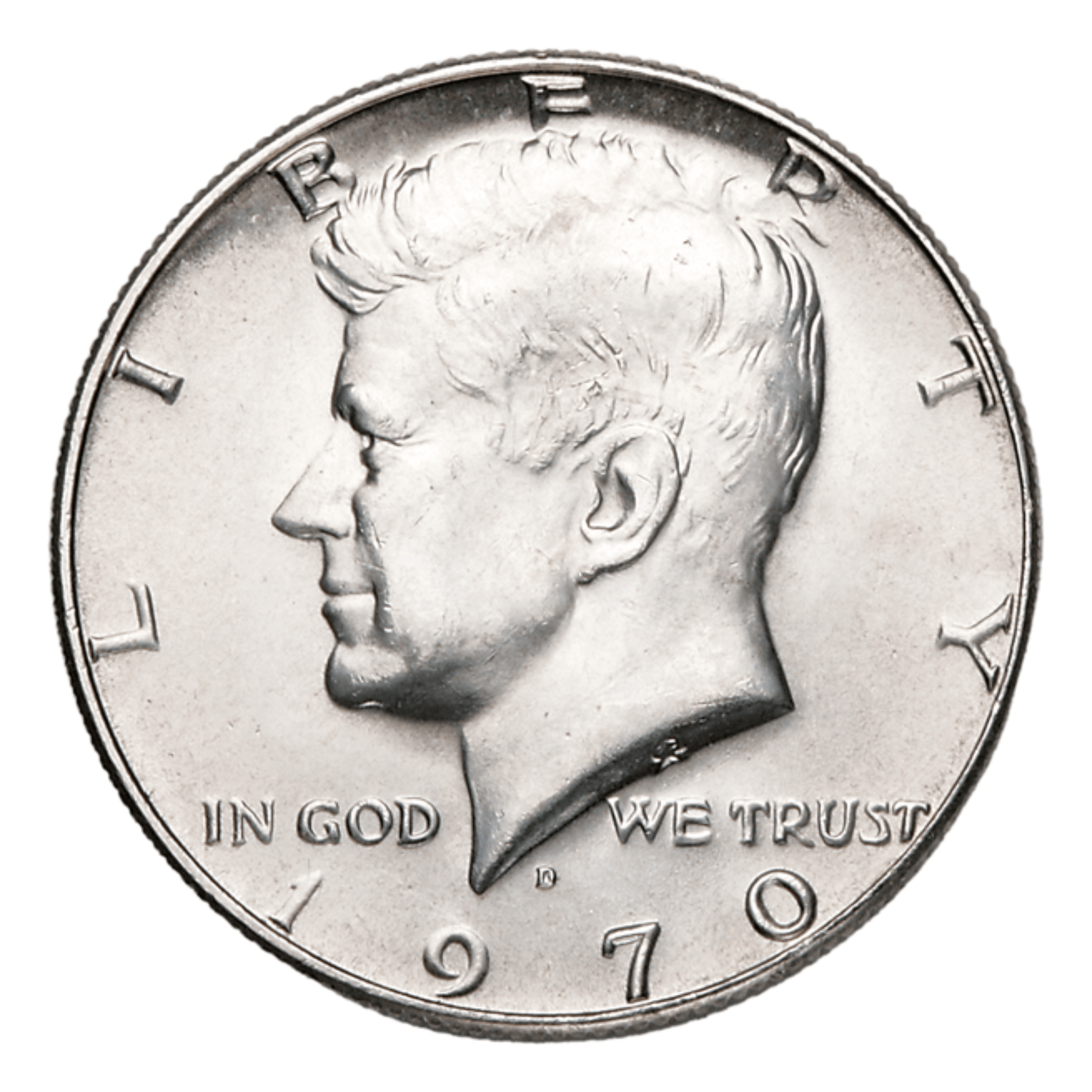 1970 D Kennedy Half Dollar Gold & Silver Pawn Shop