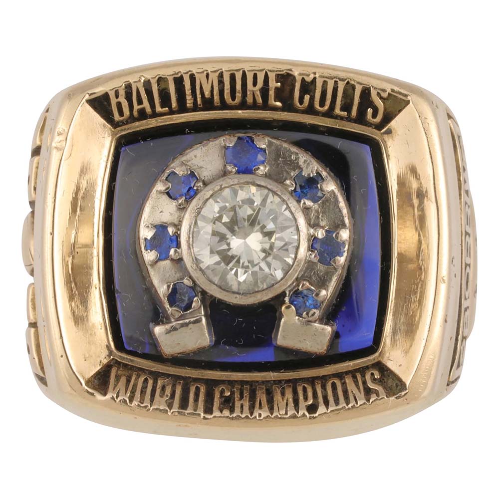 1970 Baltimore Colts Super Bowl Ring