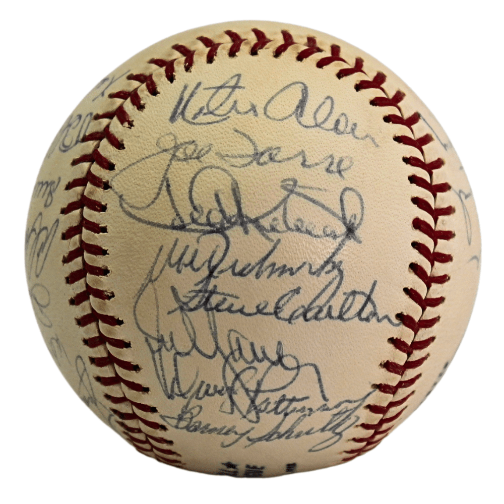 1971 St Louis Cards Team Signed Baseball