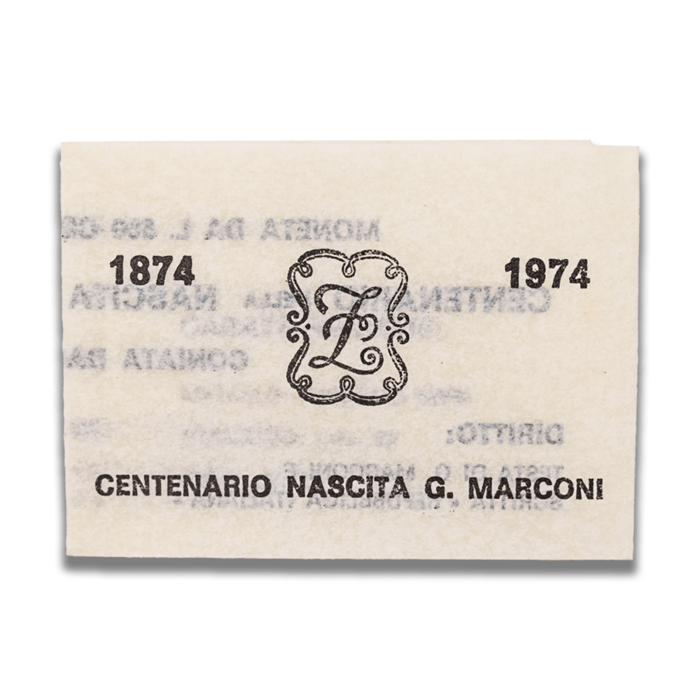 1974 Italy 500 Lire Guglielmo Marconi Centennial Silver Coin Gold & Silver Pawn Shop