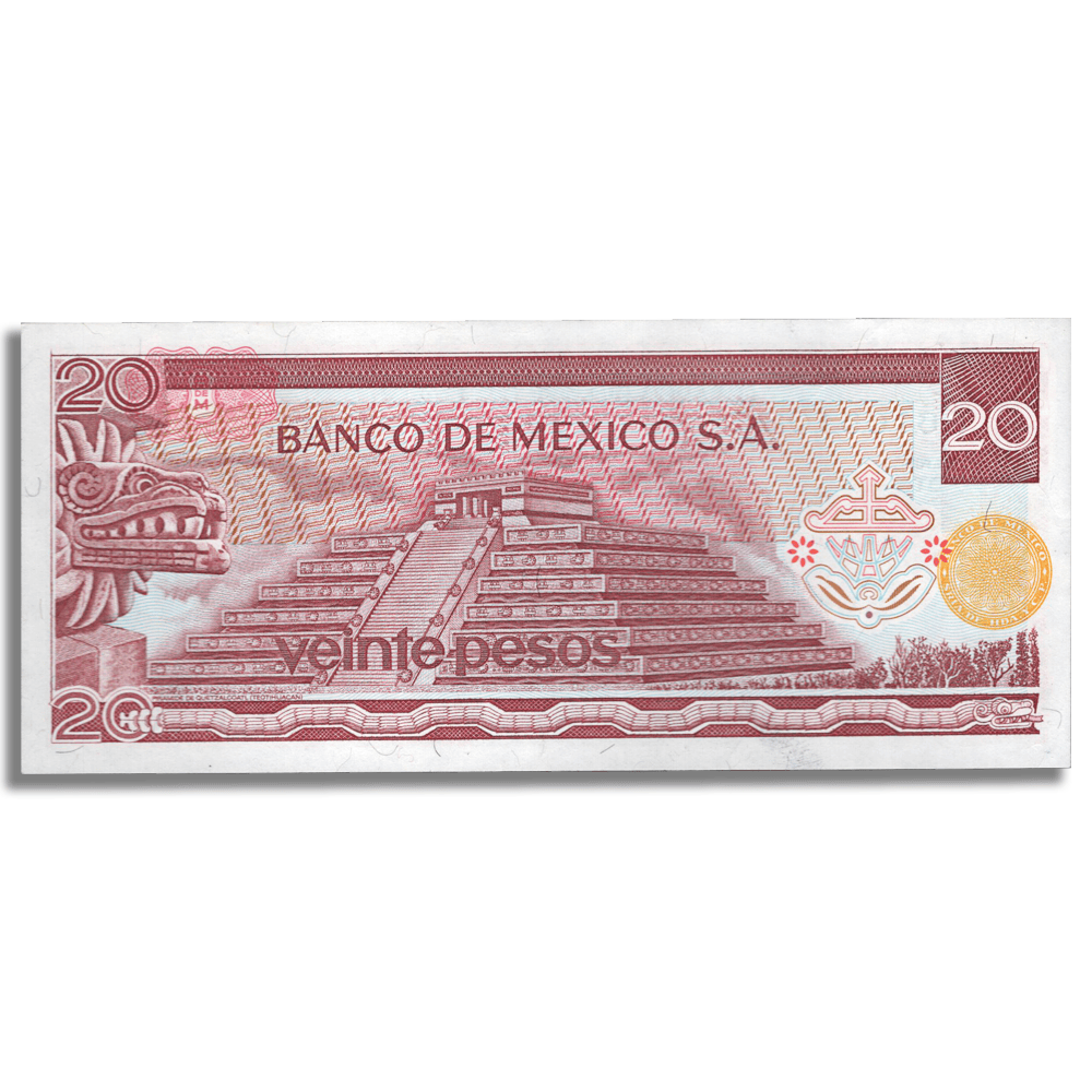 1976 Mexico Banco de México 20 Pesos Banknote
Gold & Silver Pawn Shop