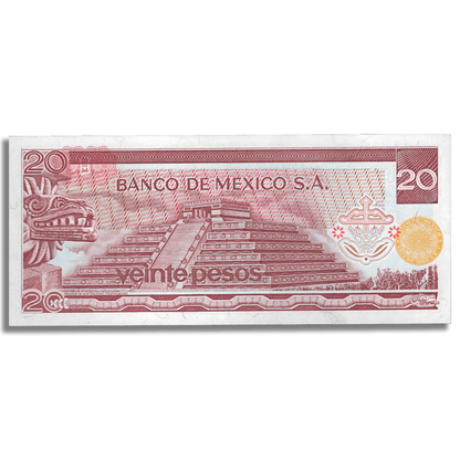 1976 Mexico Banco de México 20 Pesos Banknote
Gold & Silver Pawn Shop