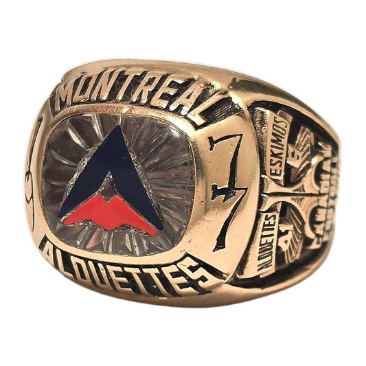 1977 Montreal Alouettes Grey Cup Ring Gold & Silver Pawn Shop