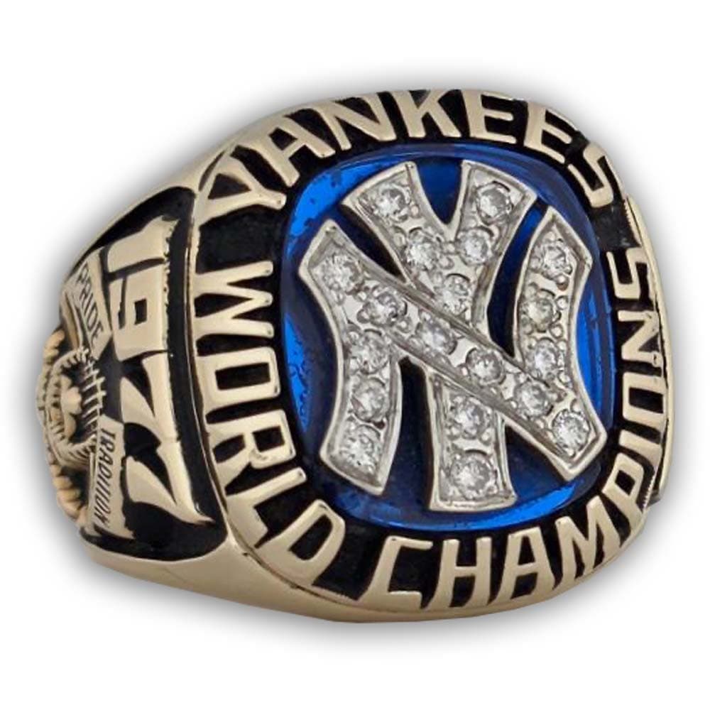 1977 New York Yankees World Series Ring Gold & Silver Pawn Shop