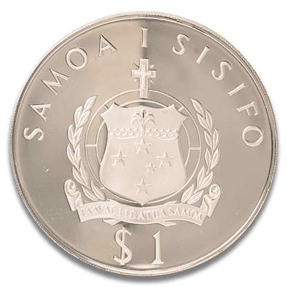 1978 Samoa $1 Charles Kingsford Smith First Pacific Flight 50th Anniversary Proof Coin Gold & Silver Pawn Shop
