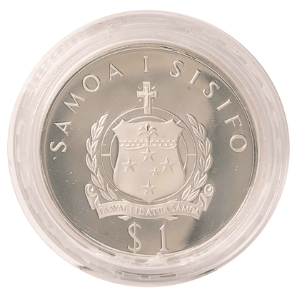 1978 Samoa $1 Charles Kingsford Smith First Pacific Flight 50th Anniversary Proof Coin Gold & Silver Pawn Shop
