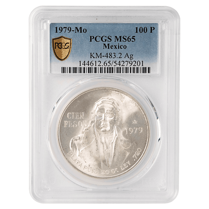 1979-Mo Mexico 100 Pesos Silver Coin PCGS MS65
Gold & Silver Pawn Shop