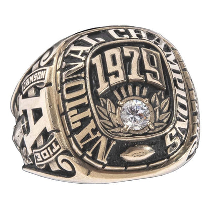 1979 University of Alabama NCAA Championship Ring Gold & Silver Pawn Shop