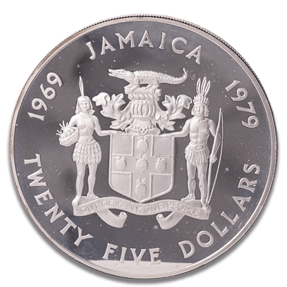 1979 Jamaica $25 Silver Proof Coin
Gold & Silver Pawn Shop