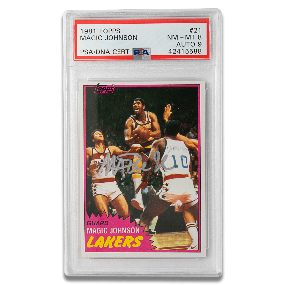 1981 Topps Larry Bird & Magic Johnson PSA Signed Basketball Card Pair
Gold & Silver Pawn Shop