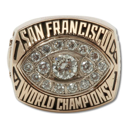 1981 San Francisco 49'ers Super Bowl Ring Gold & Silver Pawn Shop