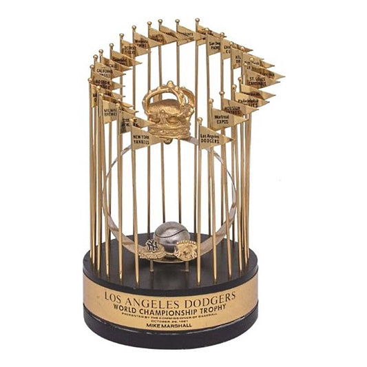 1981 Los Angeles Dodgers World Series Trophy Gold & Silver Pawn Shop