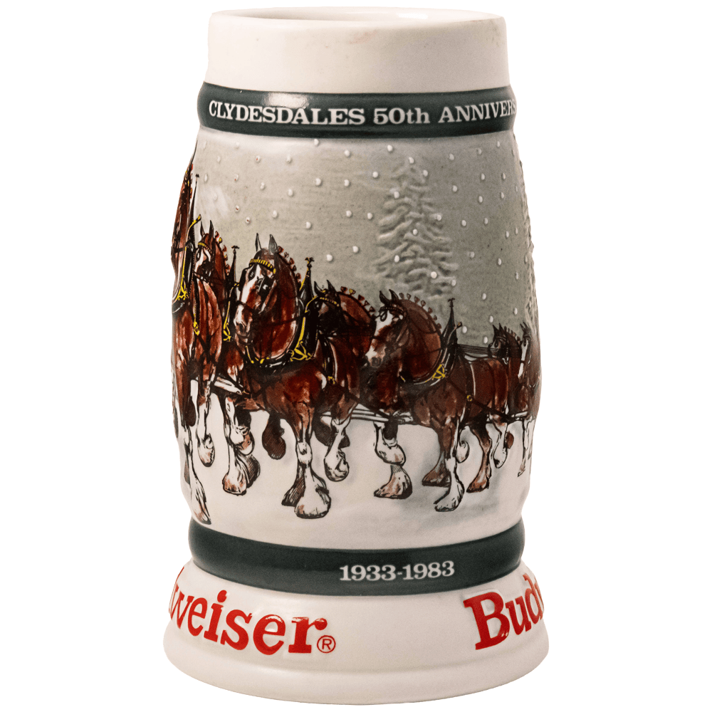 1983 Budweiser Clydesdales 50th Anniversary Ceramic Stein
Gold & Silver Pawn Shop