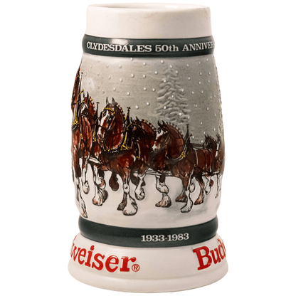 1983 Budweiser Clydesdales 50th Anniversary Ceramic Stein
Gold & Silver Pawn Shop