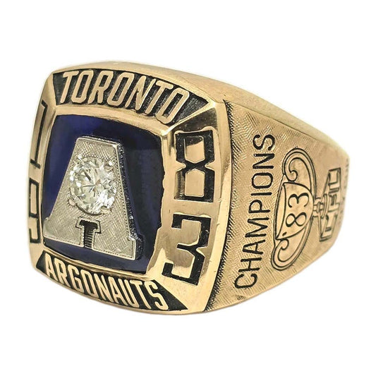 1983 Toronto Argonauts Grey Cup Ring Gold & Silver Pawn Shop