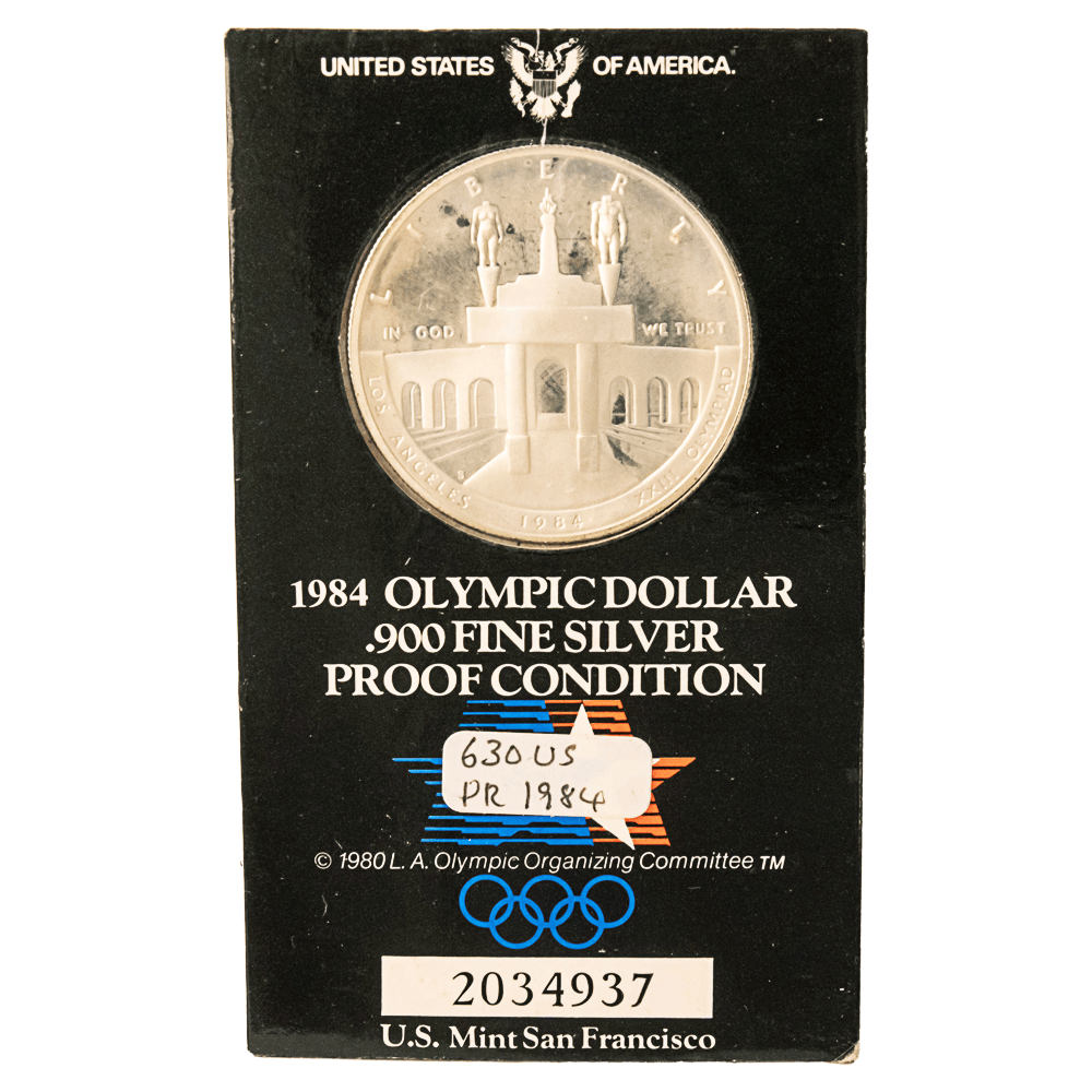 1984-S Los Angeles Olympic Silver Dollar Proof Coin
Gold & Silver Pawn Shop