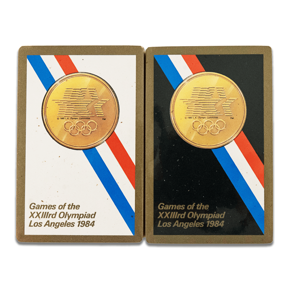 1984 Los Angeles Olympics Limited Edition Gold Playing Card Set
Gold & Silver Pawn Shop