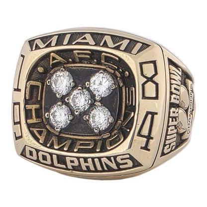 1984 Miami Dolphins AFC Championship Ring Gold & Silver Pawn Shop