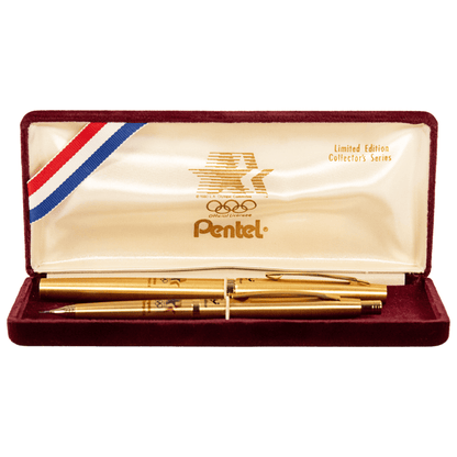 1984 Los Angeles Olympics Pentel Excalibur .7 Limited Edition Gold-Tone Pen & Pencil Set
Gold & Silver Pawn Shop