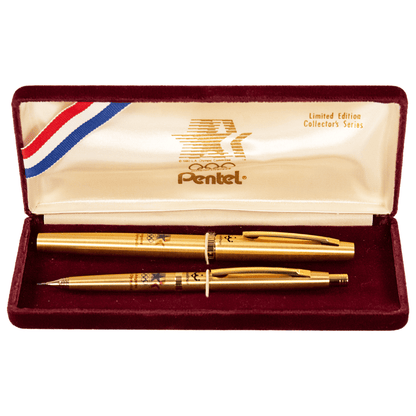 1984 Los Angeles Olympics Pentel Excalibur .7 Limited Edition Gold-Tone Pen & Pencil Set
Gold & Silver Pawn Shop