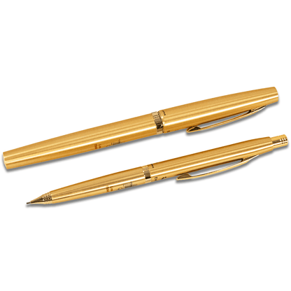 1984 Los Angeles Olympics Pentel Excalibur .7 Limited Edition Gold-Tone Pen & Pencil Set
Gold & Silver Pawn Shop