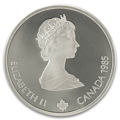 1985 $20 Calgary Olympics Speed Skating Silver Coin
Gold & Silver Pawn Shop