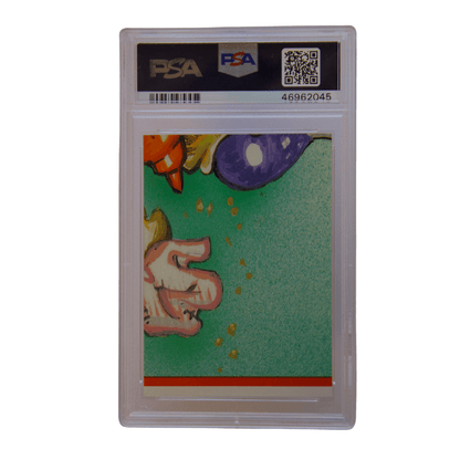 1985 Garbage Pail Kids Michelle Muck Sticker - Glossy PSA 9