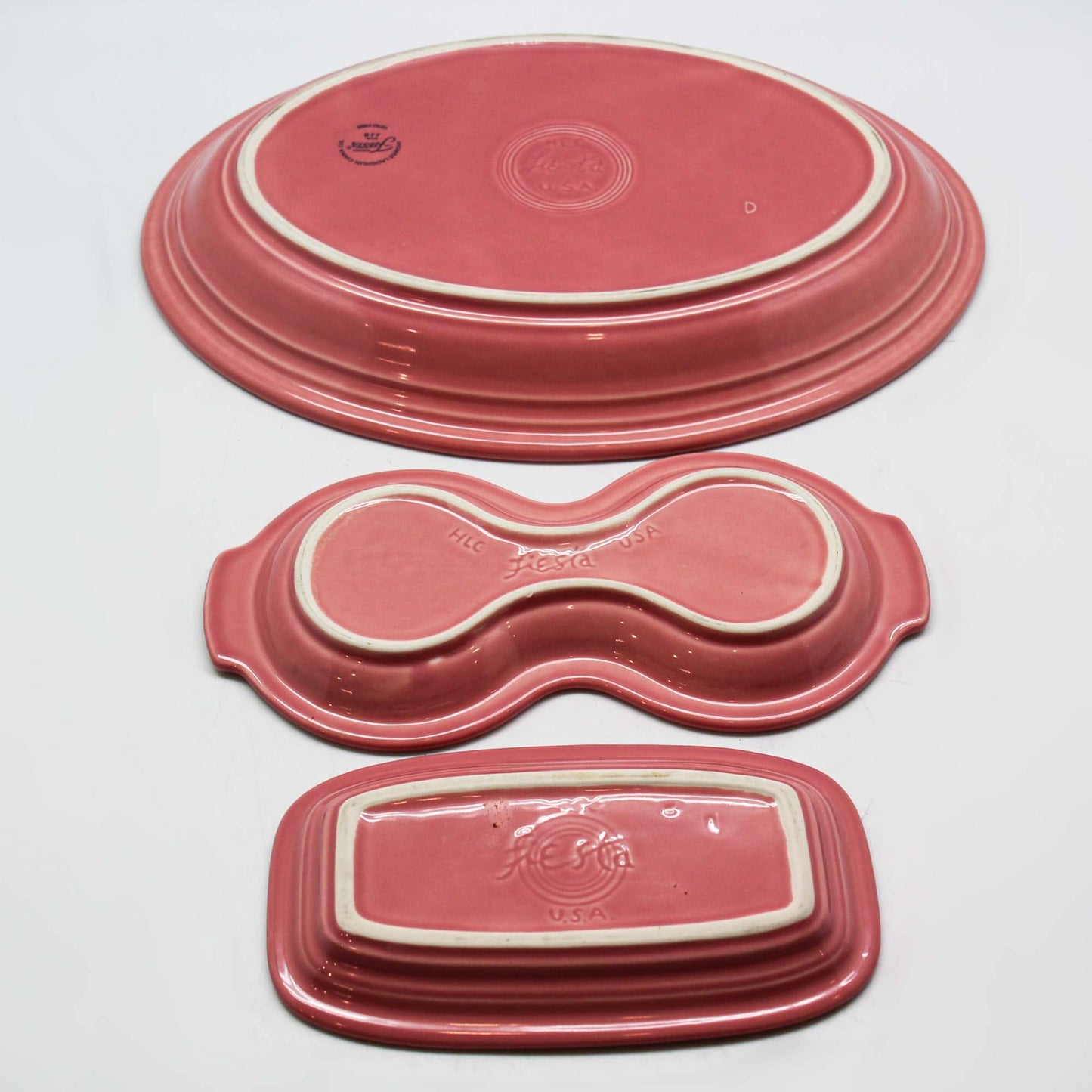 1986 - 2005 Fiesta Dinnerware By Homer Laughlin Trio