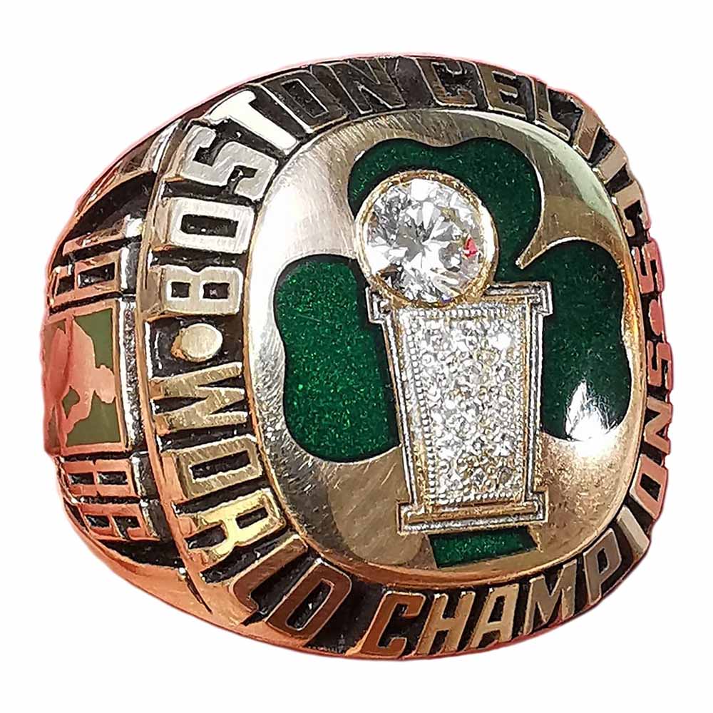 1986 Boston Celtics NBA Championship Ring - Player – Gold & Silver Pawn ...
