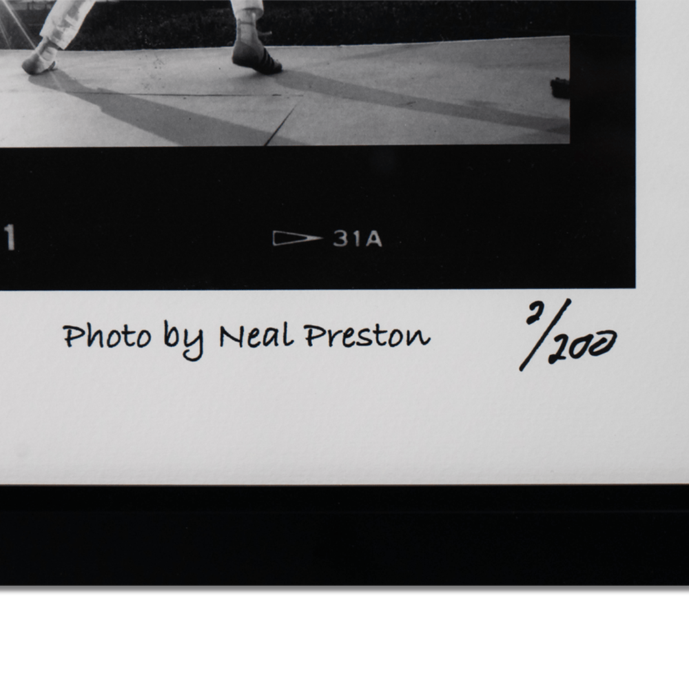 Neal Preston: Freddie Mercury, Wembley Stadium 1986 Proof Strip Art Gold & Silver Pawn Shop