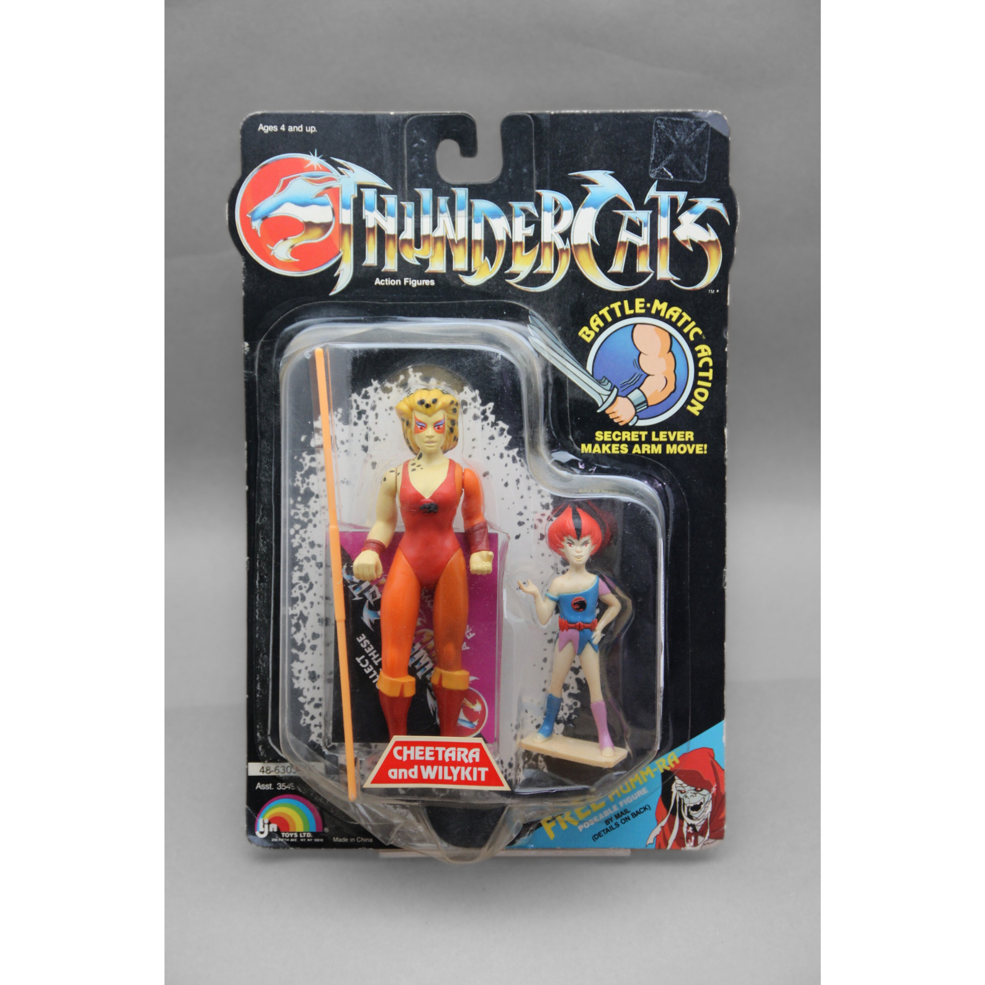 1986 Thundercats Cheetara & Wilykit 