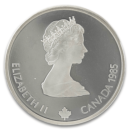 1988 Calgary Winter Olympics Downhill Skiing Commemorative Silver Coin
Gold & Silver Pawn Shop
