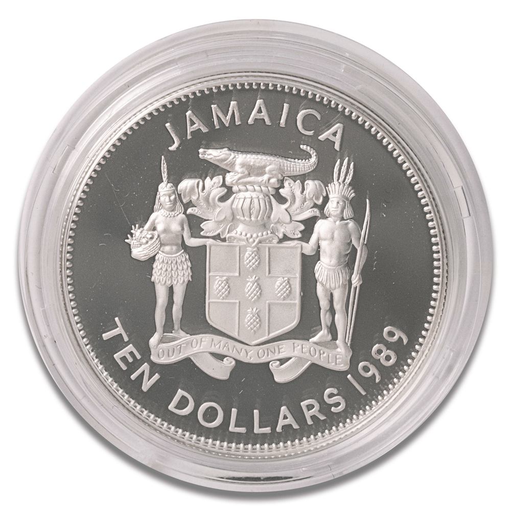 1989 Jamaica $10 Silver Proof Coin
Gold & Silver Pawn Shop