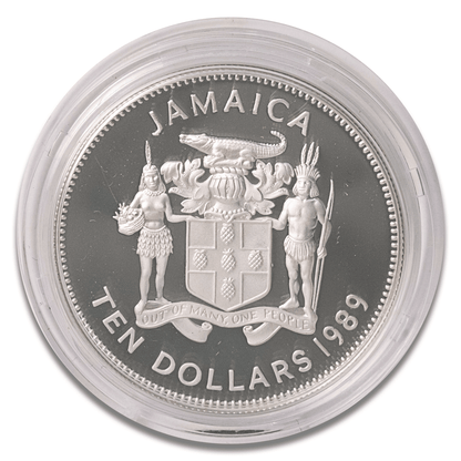 1989 Jamaica $10 Silver Proof Coin
Gold & Silver Pawn Shop